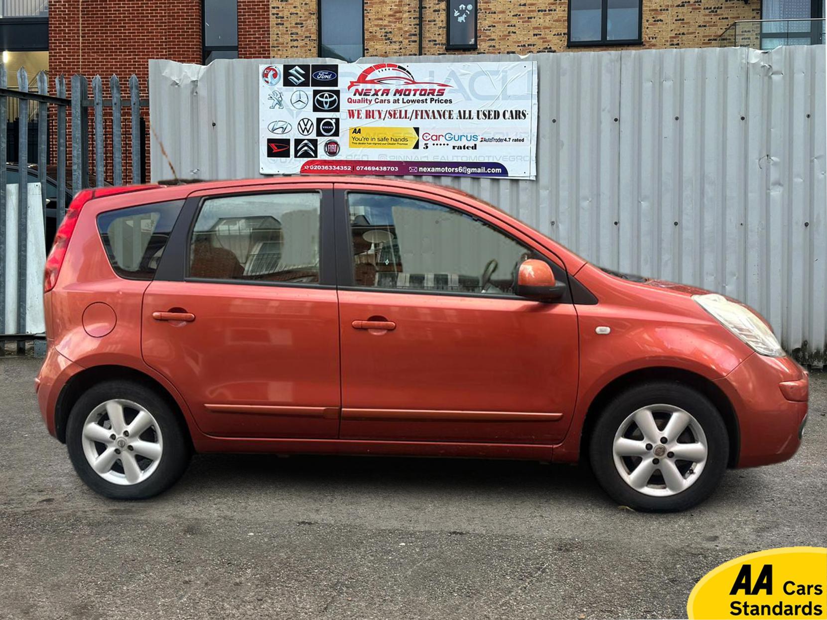 Nissan Note 1.6 16V Acenta Hatchback 5dr Petrol Auto Euro 4 (110 ps)