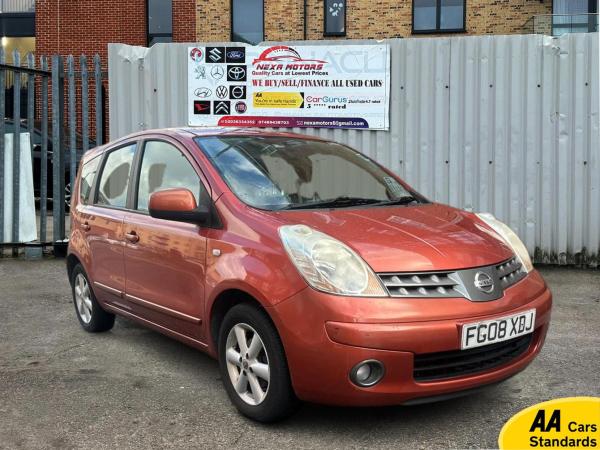 Nissan Note 1.6 16V Acenta Hatchback 5dr Petrol Auto Euro 4 (110 ps)