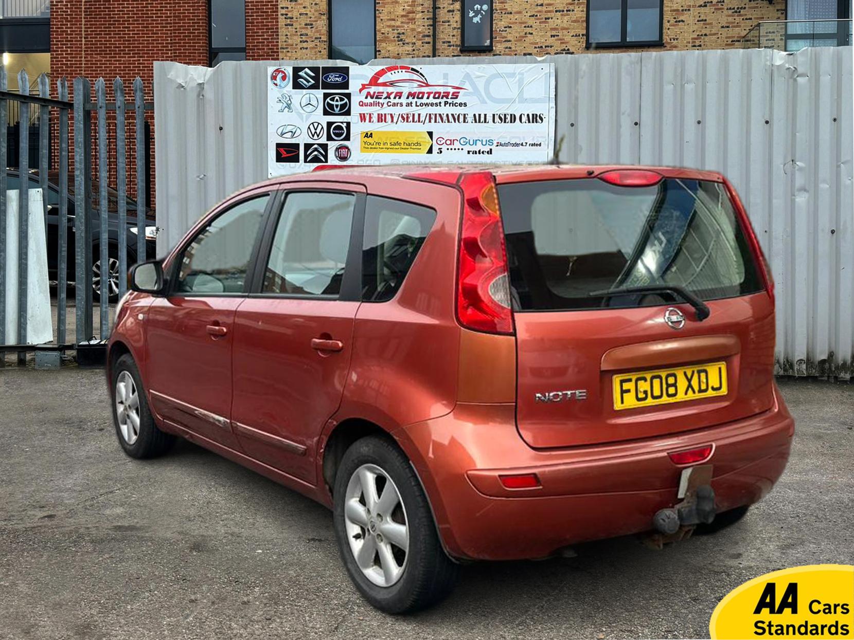 Nissan Note 1.6 16V Acenta Hatchback 5dr Petrol Auto Euro 4 (110 ps)