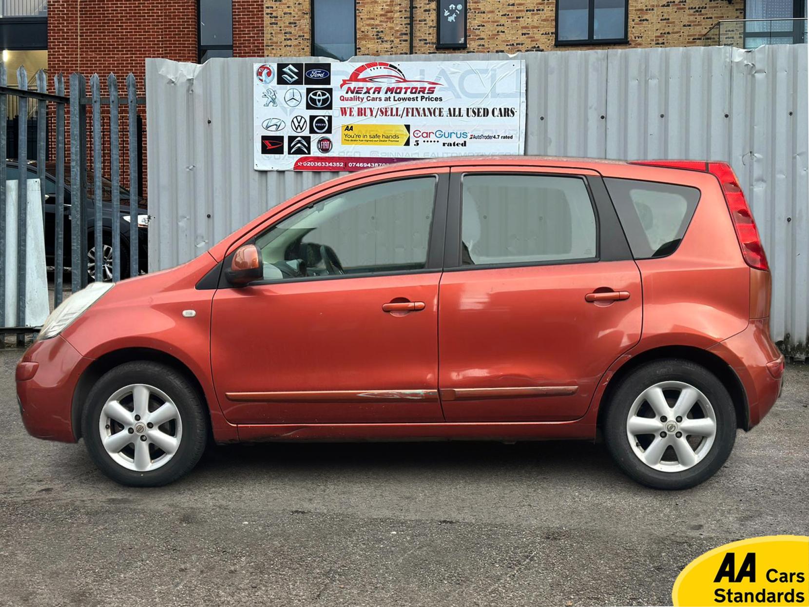 Nissan Note 1.6 16V Acenta Hatchback 5dr Petrol Auto Euro 4 (110 ps)