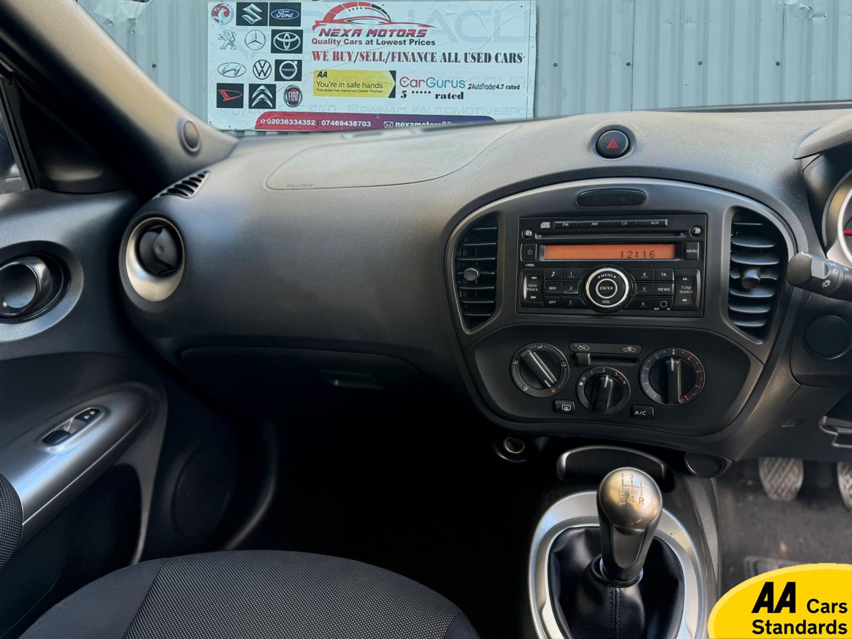 Nissan Juke 1.6 Visia SUV 5dr Petrol Manual Euro 5 (94 ps)