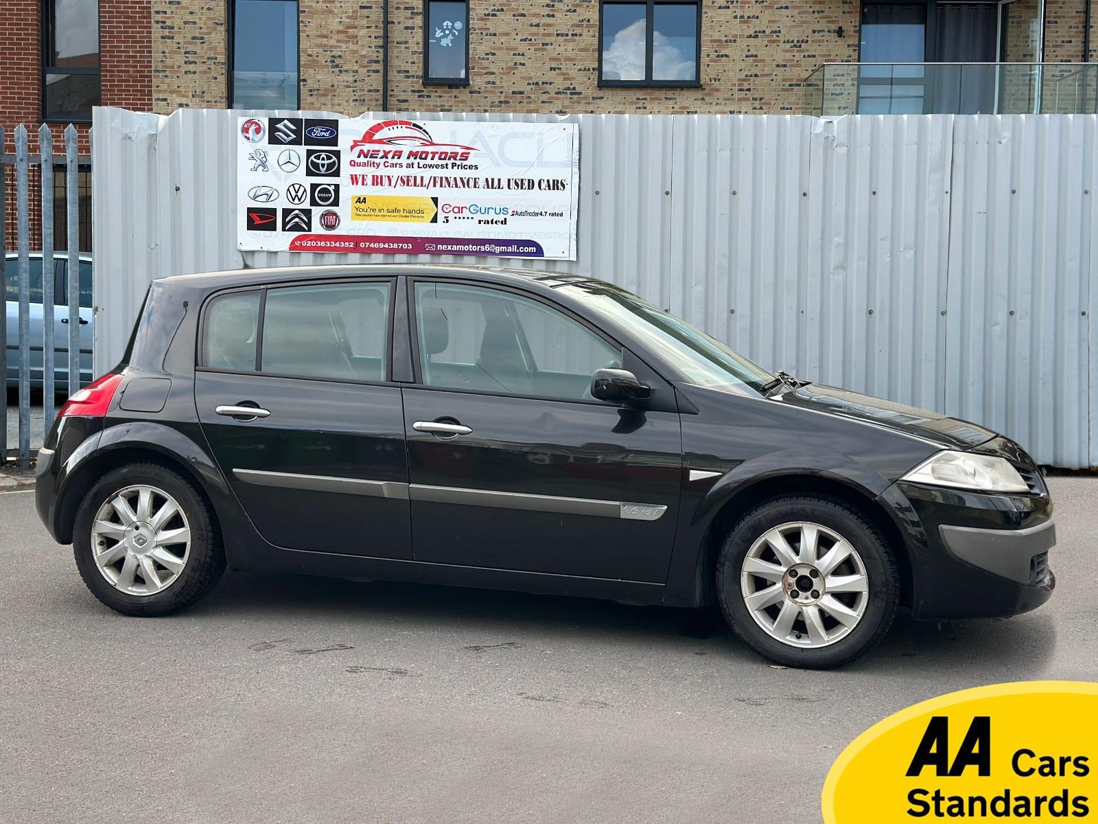 Renault Megane 1.6 VVT Dynamique Hatchback 5dr Petrol Proactive (184 g/km, 111 bhp)