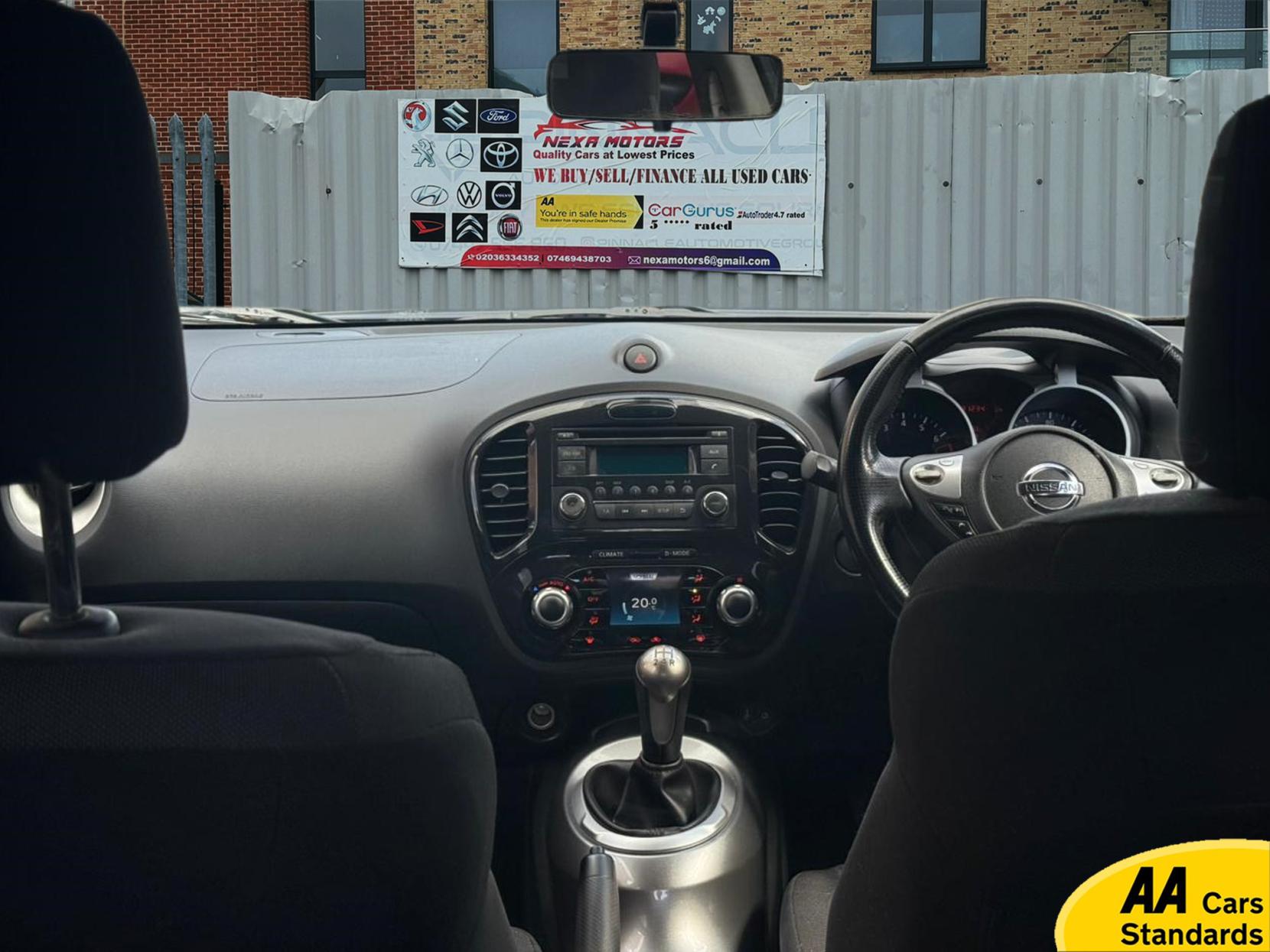 Nissan Juke 1.6 Acenta SUV 5dr Petrol Manual Euro 5 (s/s) (117 ps)