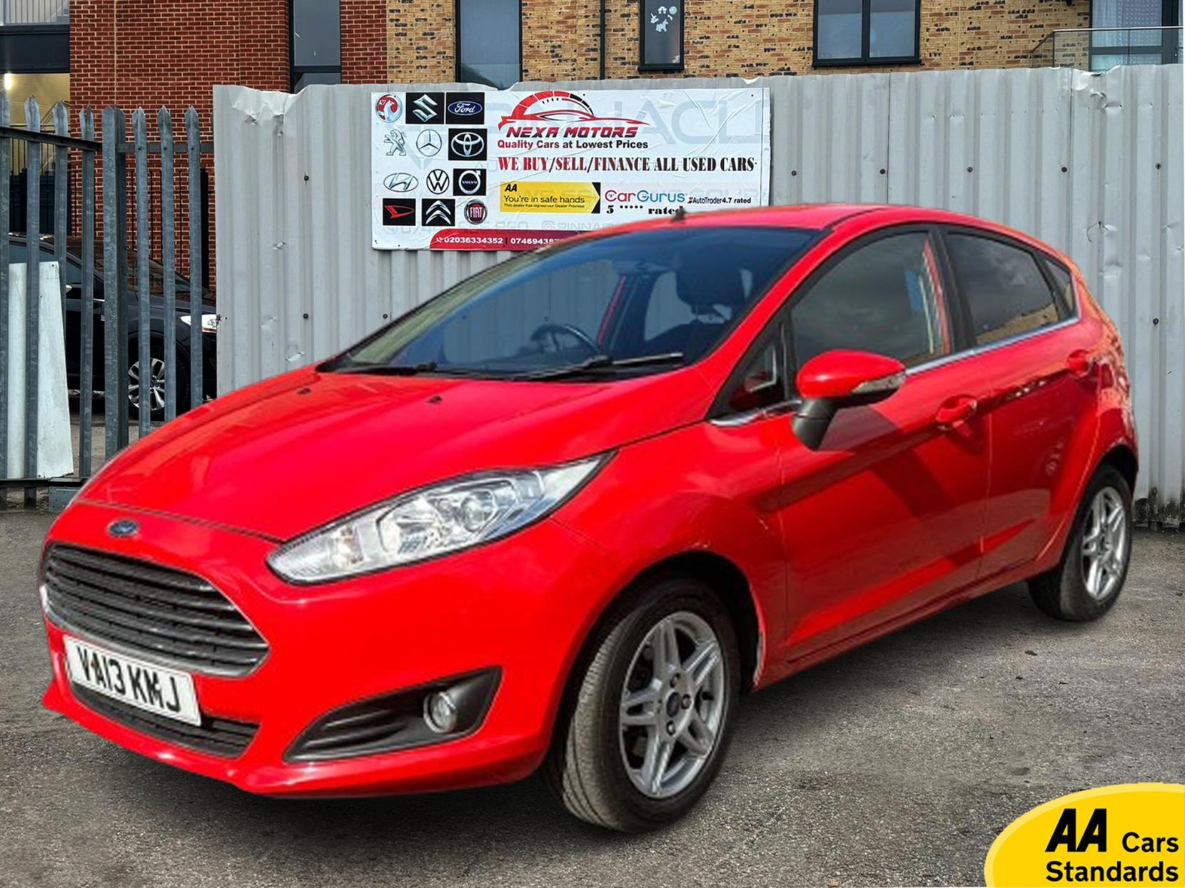 Ford Fiesta 1.0T EcoBoost Zetec Hatchback 5dr Petrol Manual Euro 5 (s/s) (100 ps)