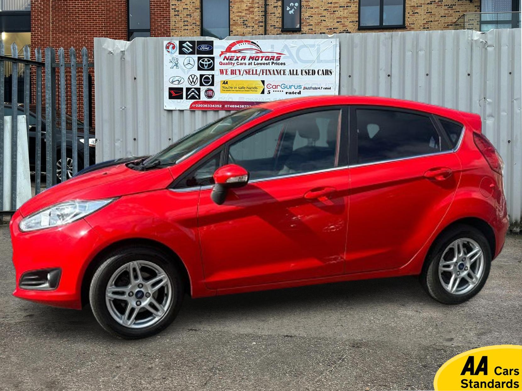 Ford Fiesta 1.0T EcoBoost Zetec Hatchback 5dr Petrol Manual Euro 5 (s/s) (100 ps)