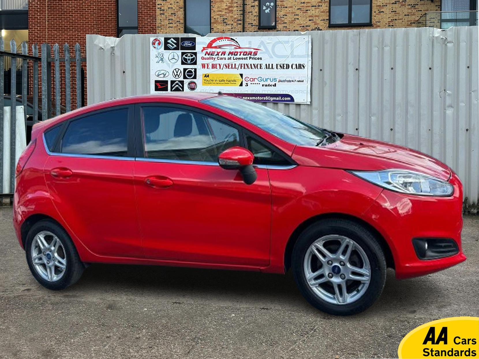 Ford Fiesta 1.0T EcoBoost Zetec Hatchback 5dr Petrol Manual Euro 5 (s/s) (100 ps)