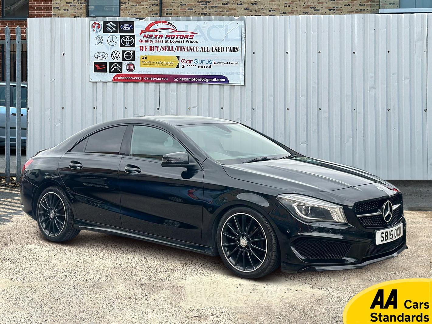 Mercedes-Benz CLA 1.6 CLA180 AMG Sport Coupe 4dr Petrol 7G-DCT Euro 6 (s/s) (122 ps)