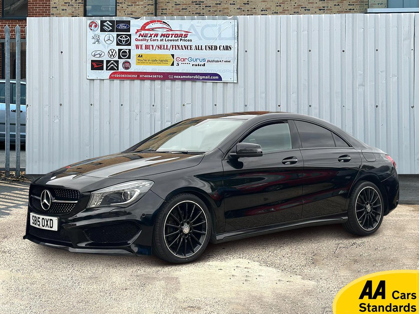 Mercedes-Benz CLA 1.6 CLA180 AMG Sport Coupe 4dr Petrol 7G-DCT Euro 6 (s/s) (122 ps)