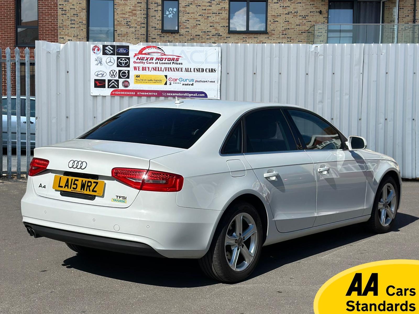 Audi A4 2.0 TFSI SE Saloon 4dr Petrol Multitronic Euro 5 (s/s) (211 ps)