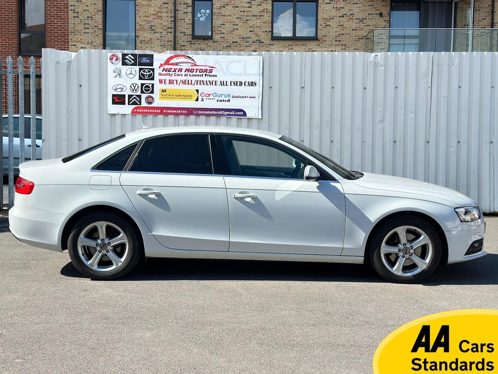 Audi A4 2.0 TFSI SE Saloon 4dr Petrol Multitronic Euro 5 (s/s) (211 ps)