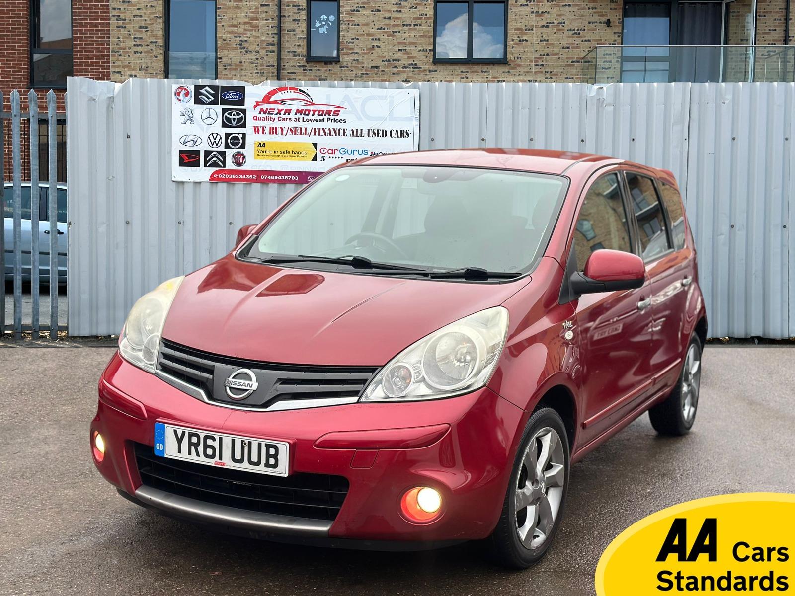 Nissan Note 1.6 16V n-tec Hatchback 5dr Petrol Auto Euro 5 (110 ps)