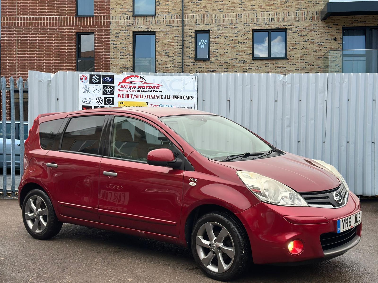 Nissan Note 1.6 16V n-tec Hatchback 5dr Petrol Auto Euro 5 (110 ps)