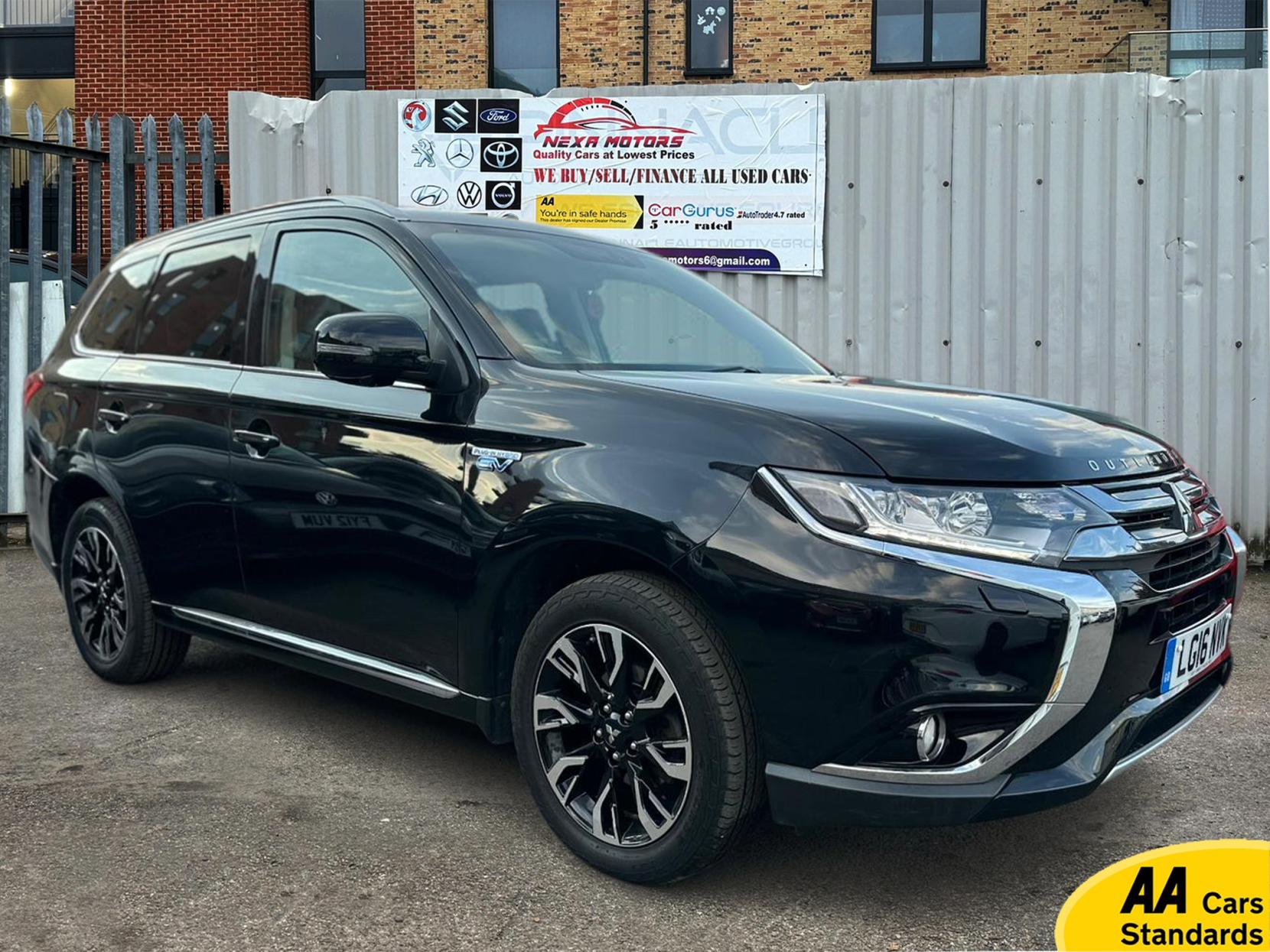 Mitsubishi Outlander 2.0h 12kWh GX4h SUV 5dr Petrol Plug-in Hybrid CVT 4WD Euro 6 (s/s) (200 ps)