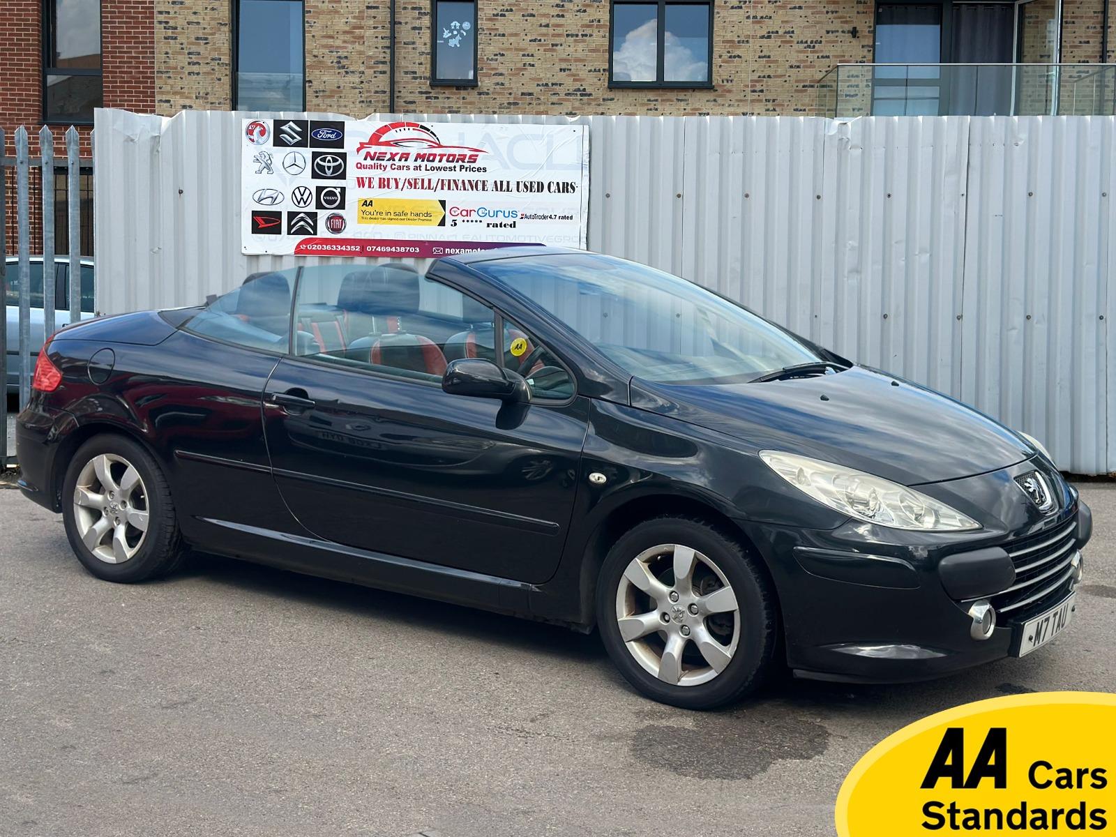 Peugeot 307 CC 1.6 16v Allure Convertible 2dr Petrol Manual (178 g/km, 110 bhp)