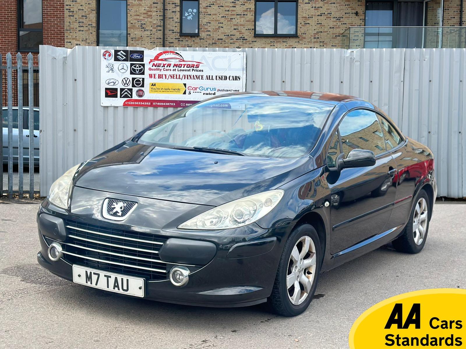 Peugeot 307 CC 1.6 16v Allure Convertible 2dr Petrol Manual (178 g/km, 110 bhp)