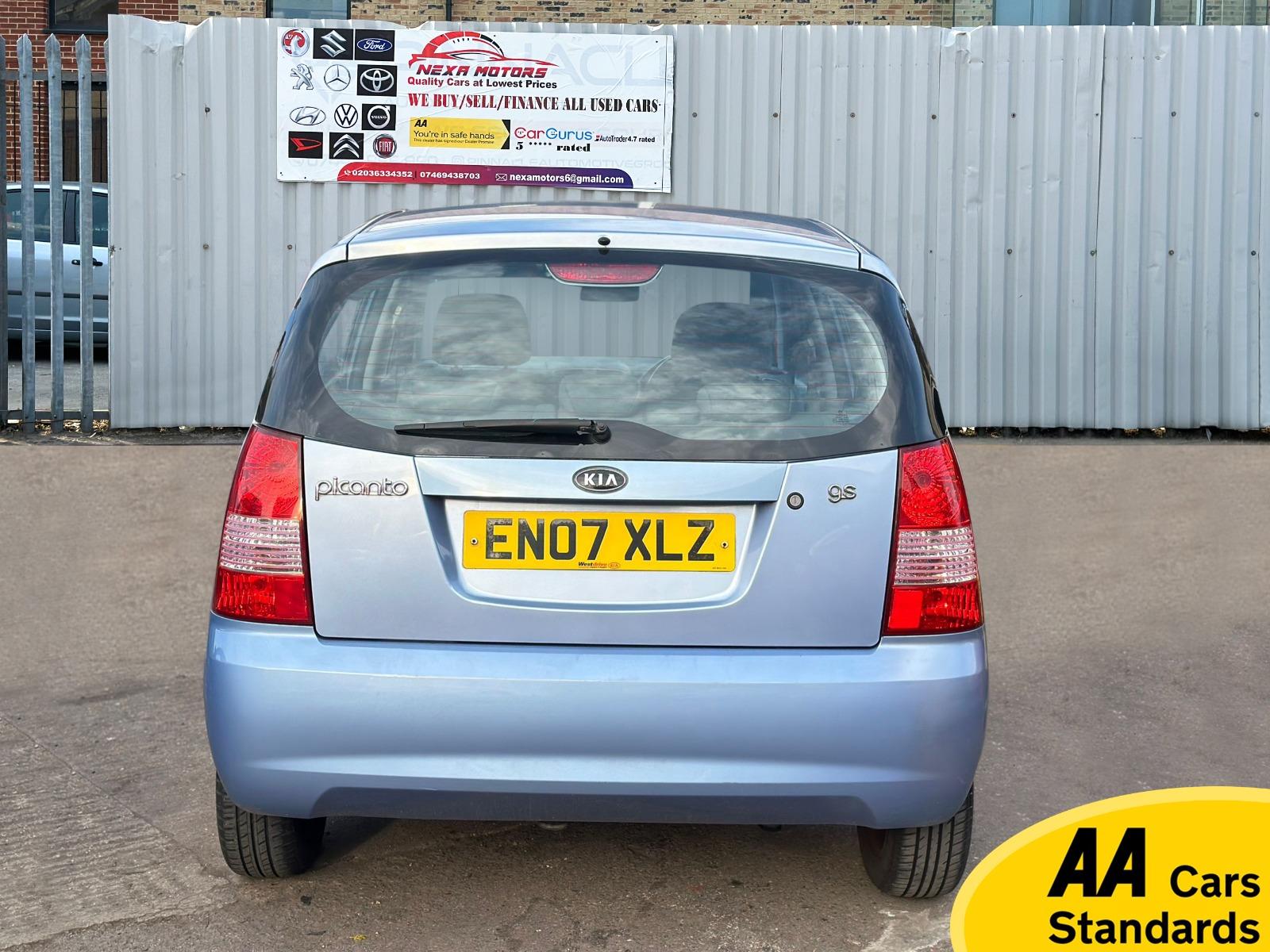 Kia Picanto 1.0 GS Hatchback 5dr Petrol Manual (123 g/km, 60 bhp)