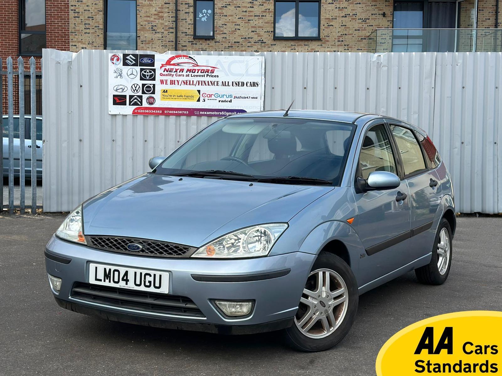 Ford Focus 1.6i 16v Zetec Hatchback 5dr Petrol Automatic (192 g/km, 99 bhp)