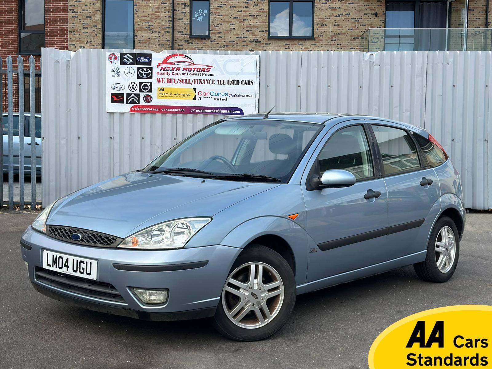 Ford Focus 1.6i 16v Zetec Hatchback 5dr Petrol Automatic (192 g/km, 99 bhp)