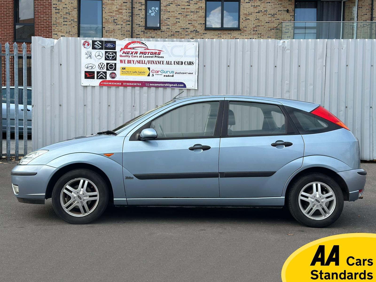 Ford Focus 1.6i 16v Zetec Hatchback 5dr Petrol Automatic (192 g/km, 99 bhp)