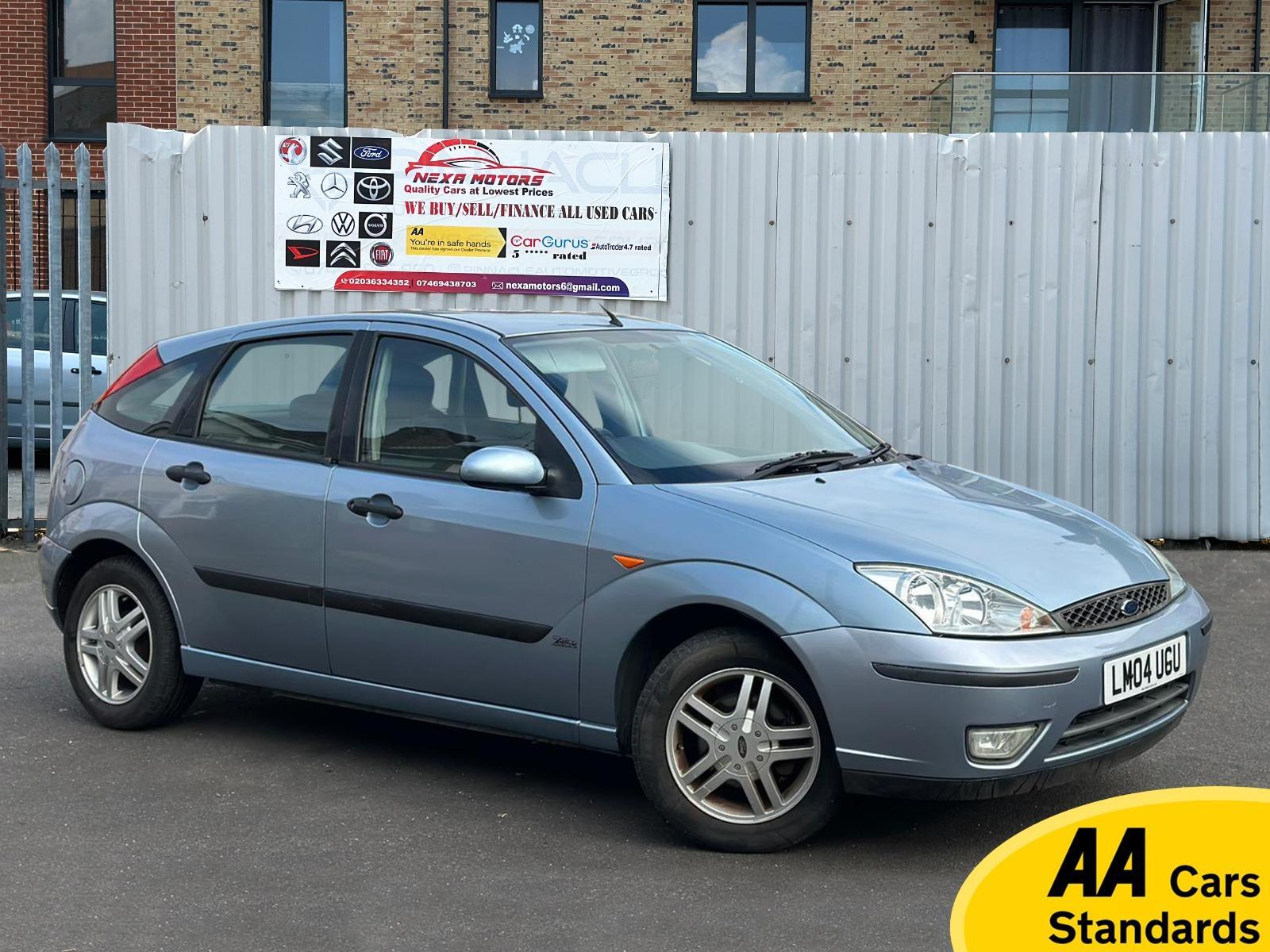 Ford Focus 1.6i 16v Zetec Hatchback 5dr Petrol Automatic (192 g/km, 99 bhp)