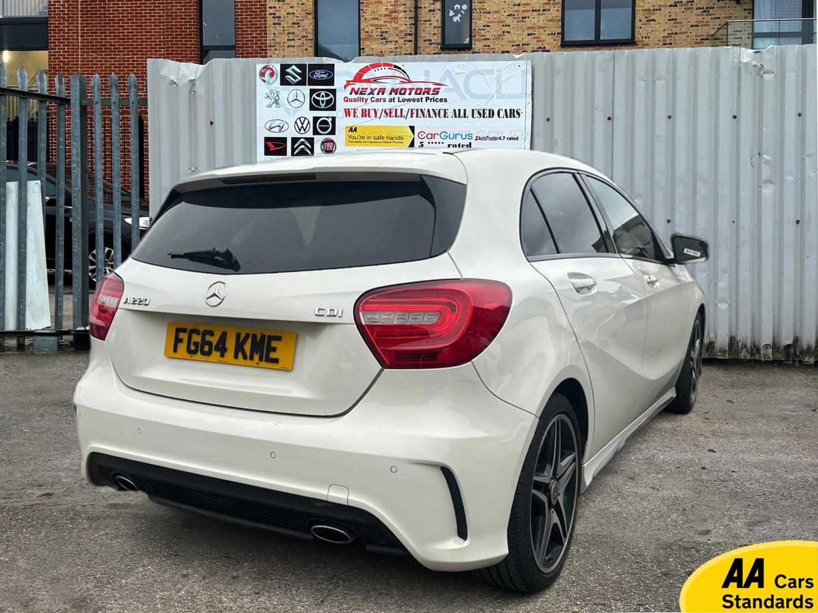 Mercedes-Benz A Class 2.1 A220 CDI AMG Sport Hatchback 5dr Diesel 7G-DCT Euro 6 (s/s) (170 ps)