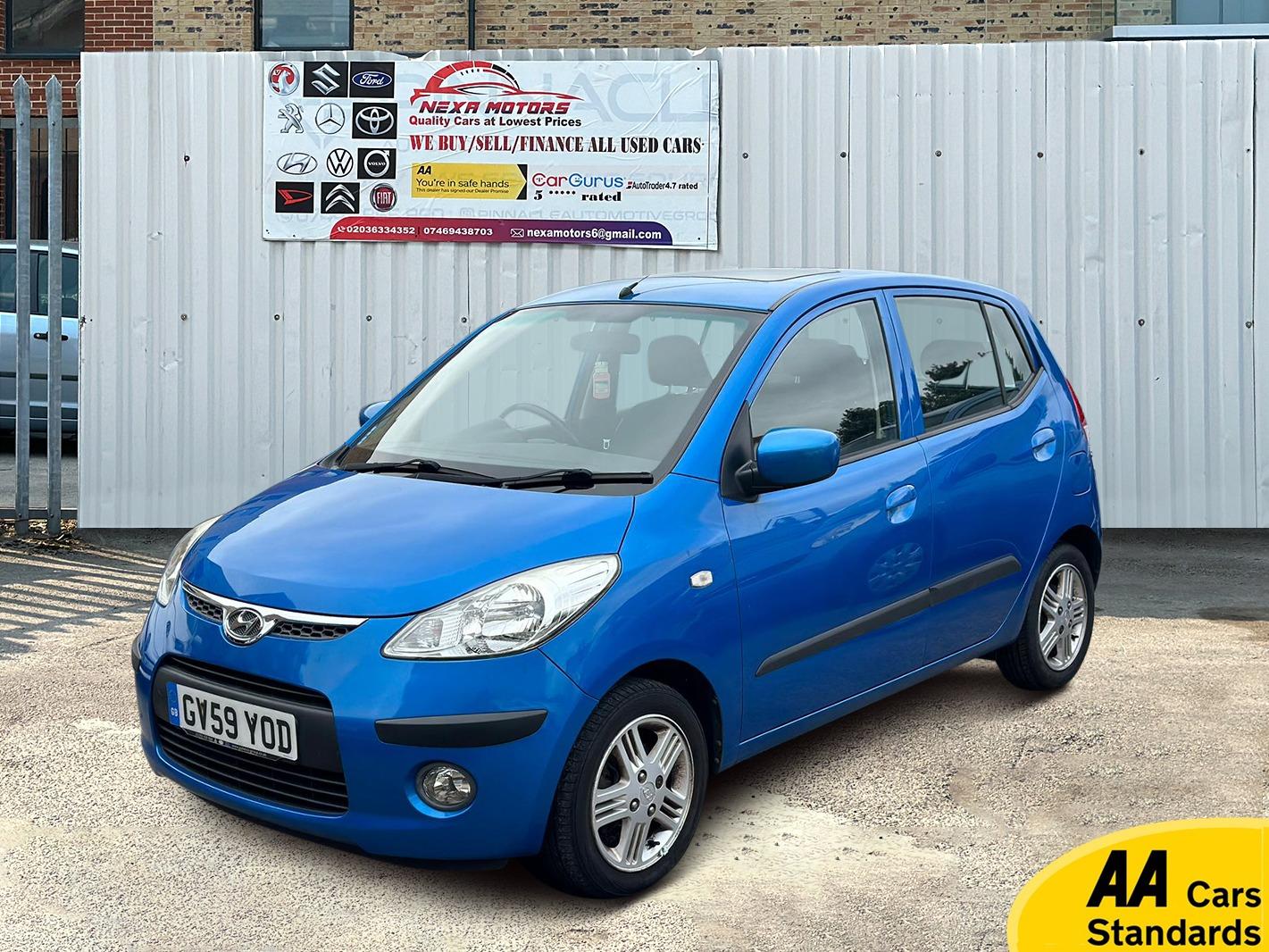 Hyundai i10 1.2 Style Hatchback 5dr Petrol Manual Euro 4 (77 bhp)