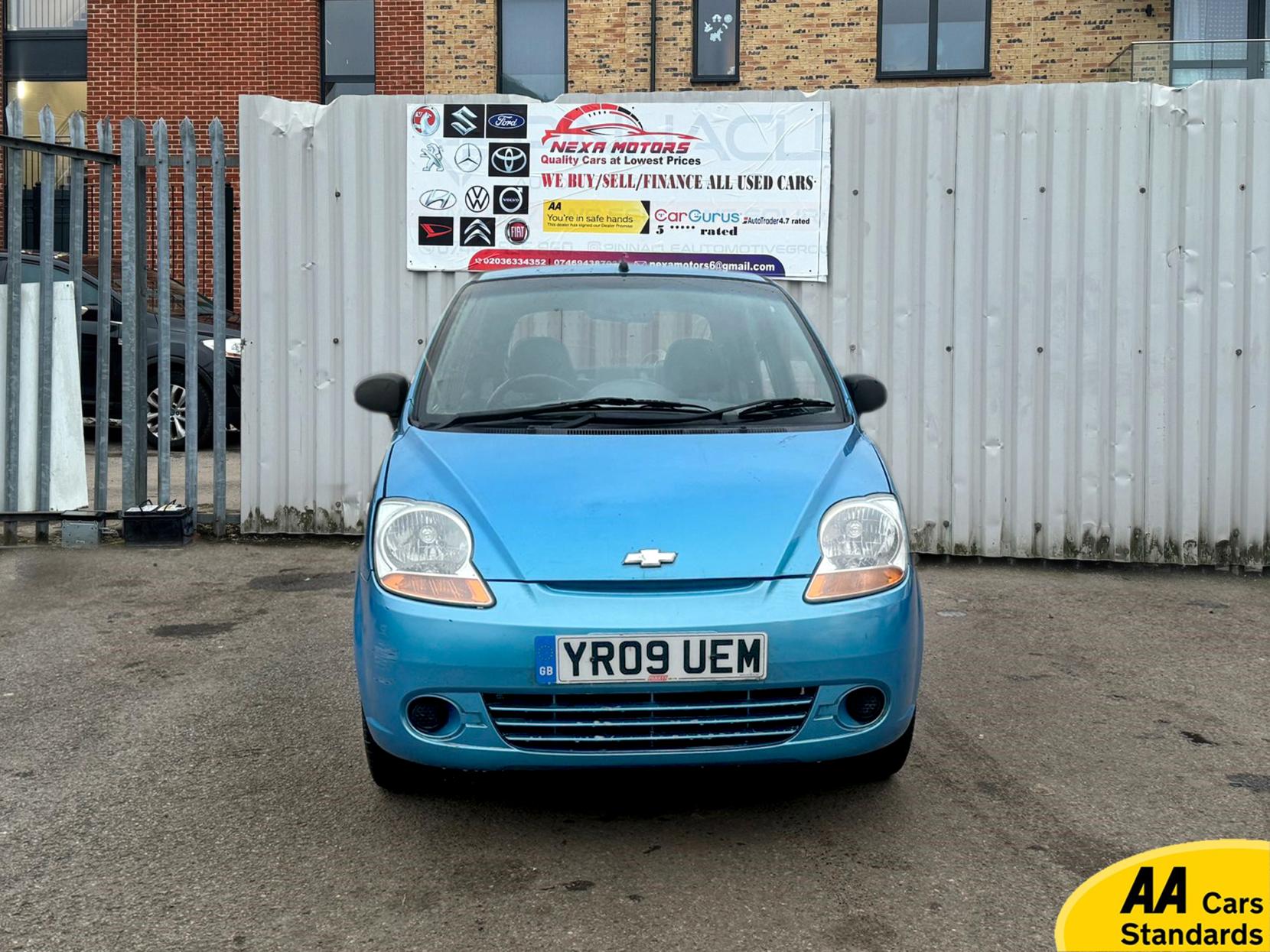 Chevrolet Matiz 0.8 S Hatchback 5dr Petrol Manual (119 g/km, 51 bhp)