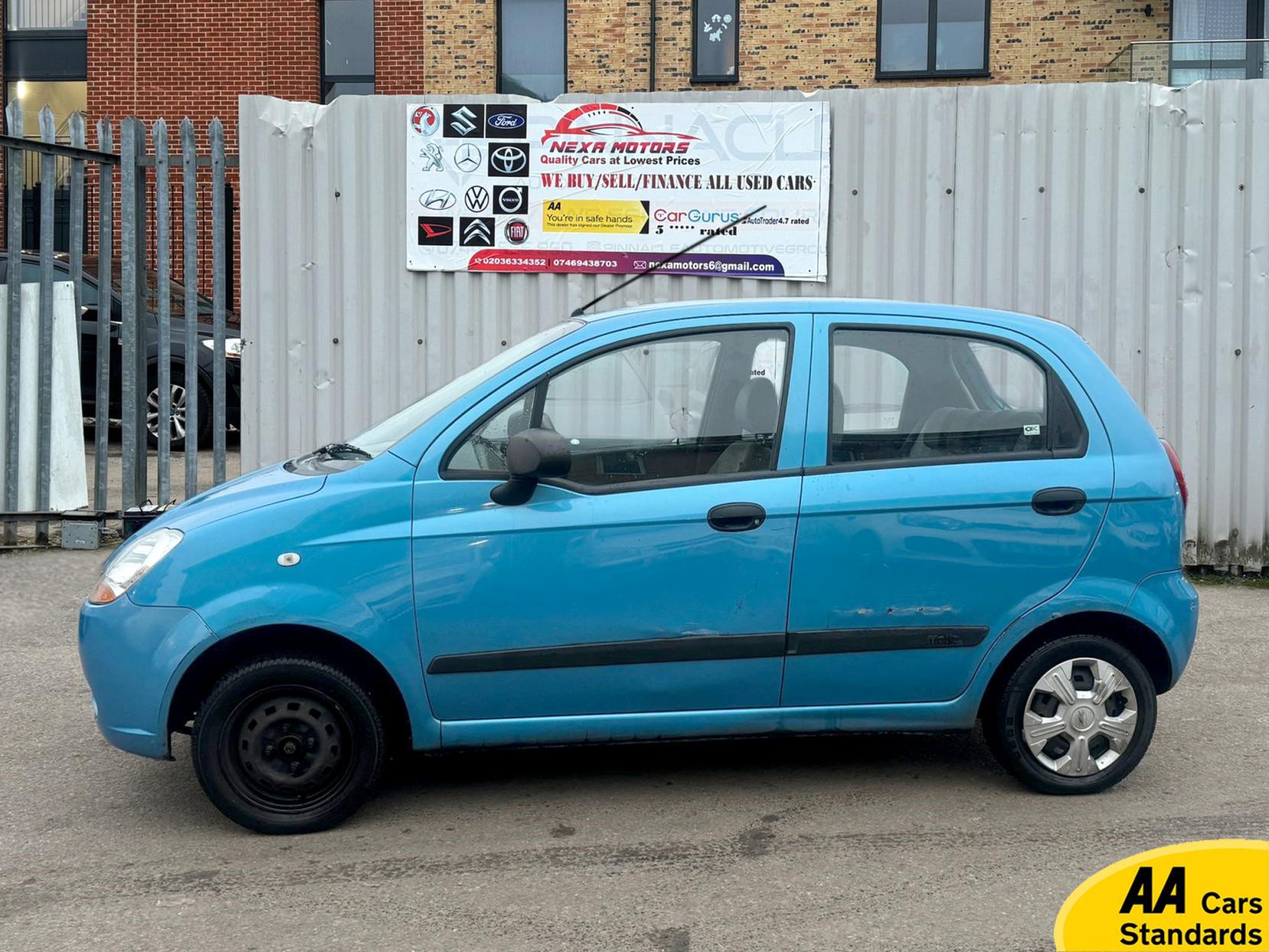 Chevrolet Matiz 0.8 S Hatchback 5dr Petrol Manual (119 g/km, 51 bhp)