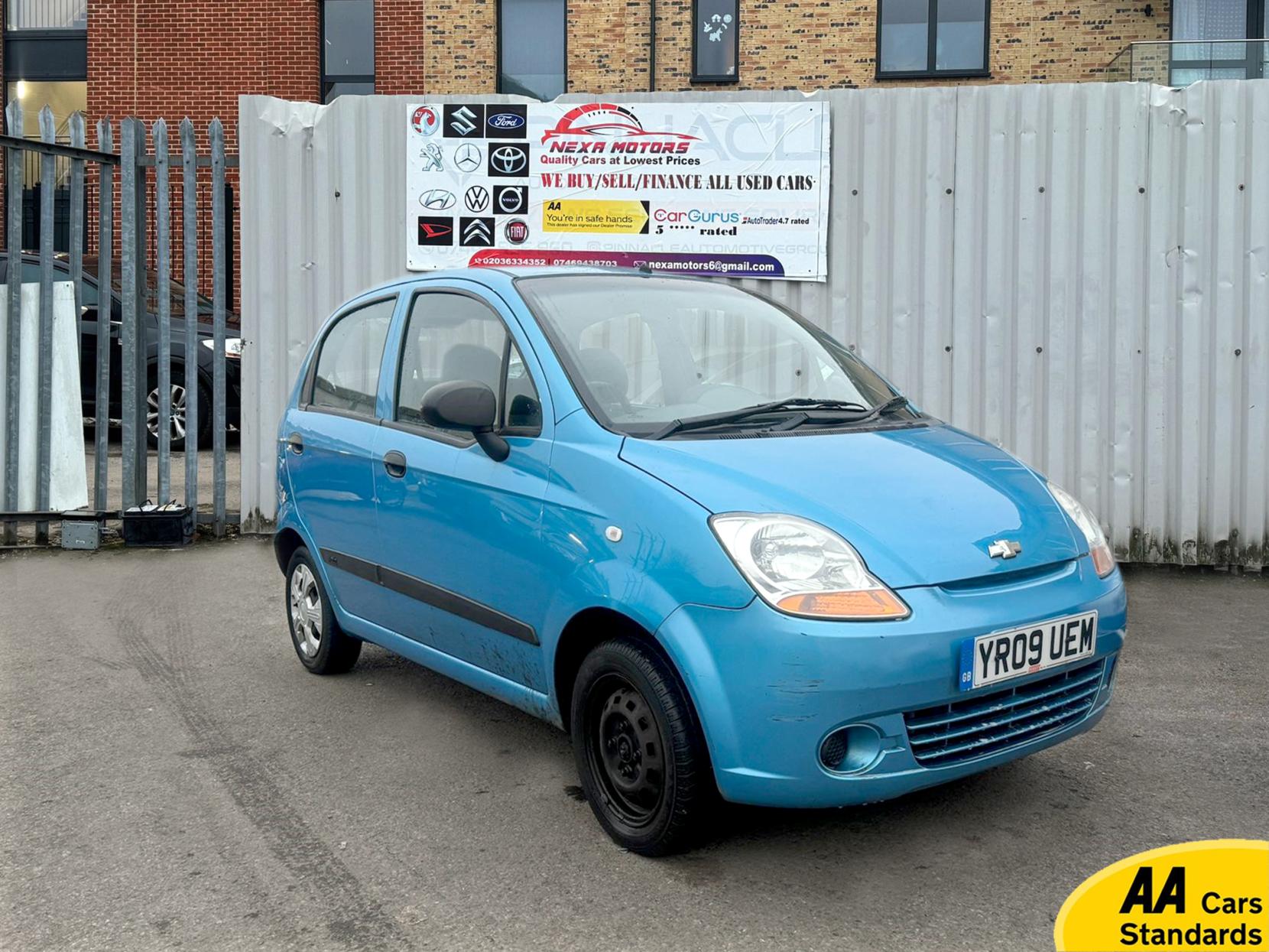 Chevrolet Matiz 0.8 S Hatchback 5dr Petrol Manual (119 g/km, 51 bhp)