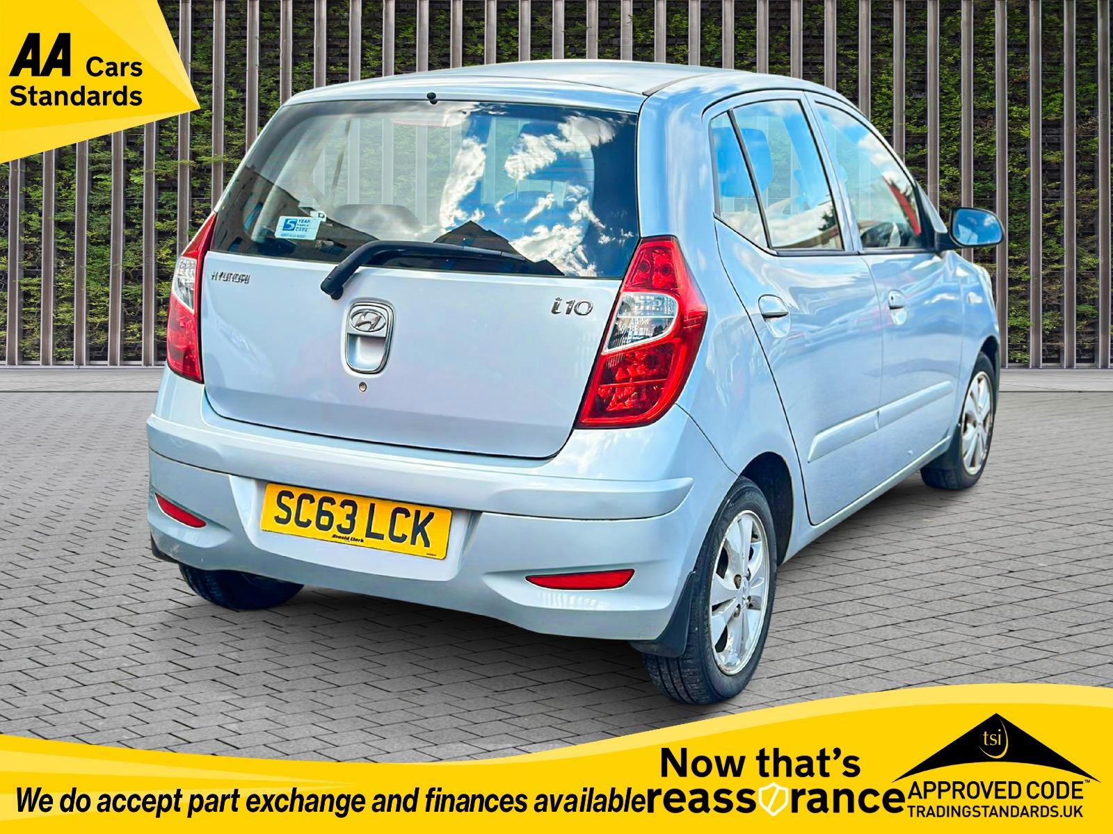 Hyundai i10 1.2 Active Hatchback 5dr Petrol Manual Euro 5 (85 bhp)