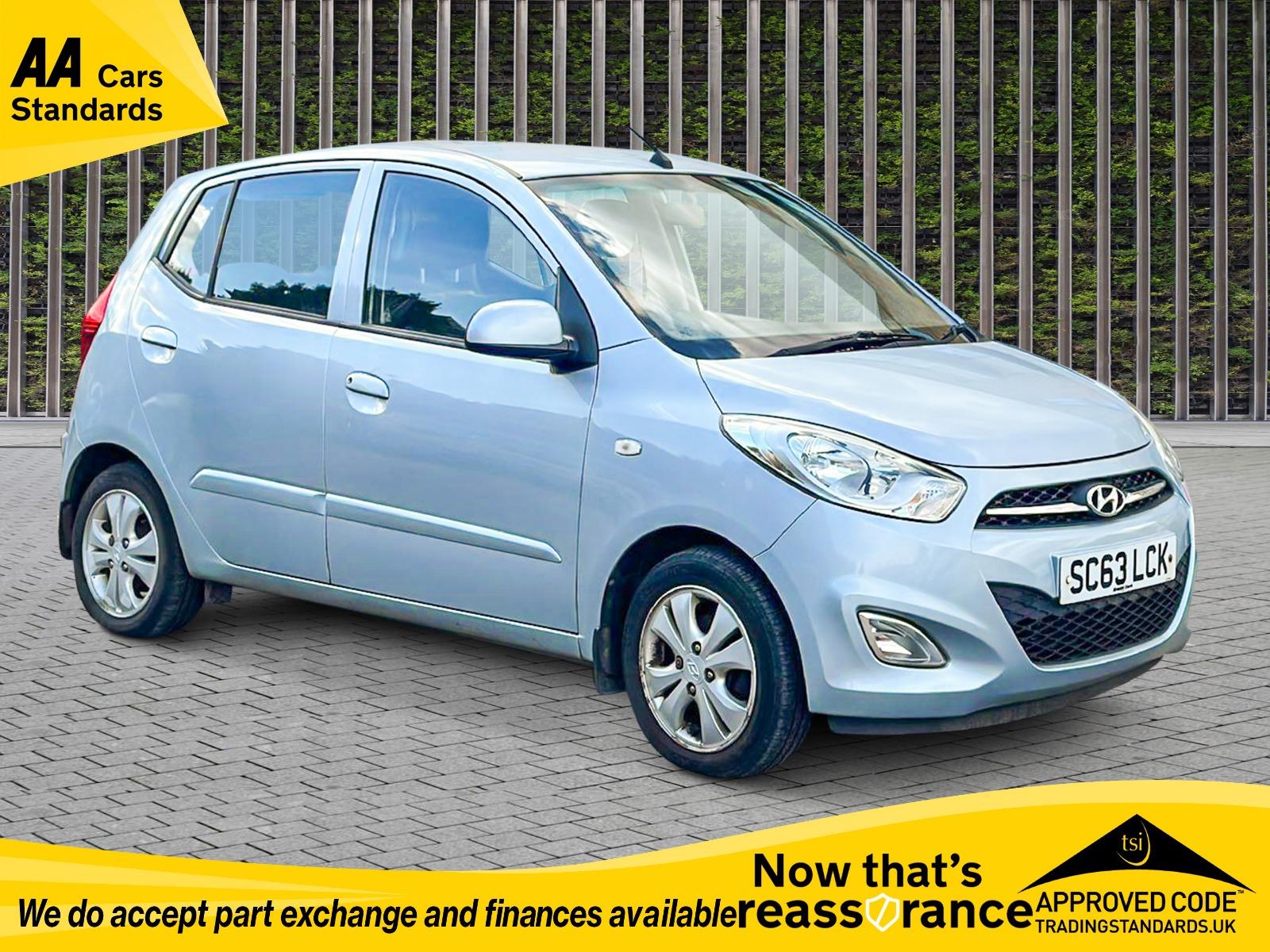 Hyundai i10 1.2 Active Hatchback 5dr Petrol Manual Euro 5 (85 bhp)