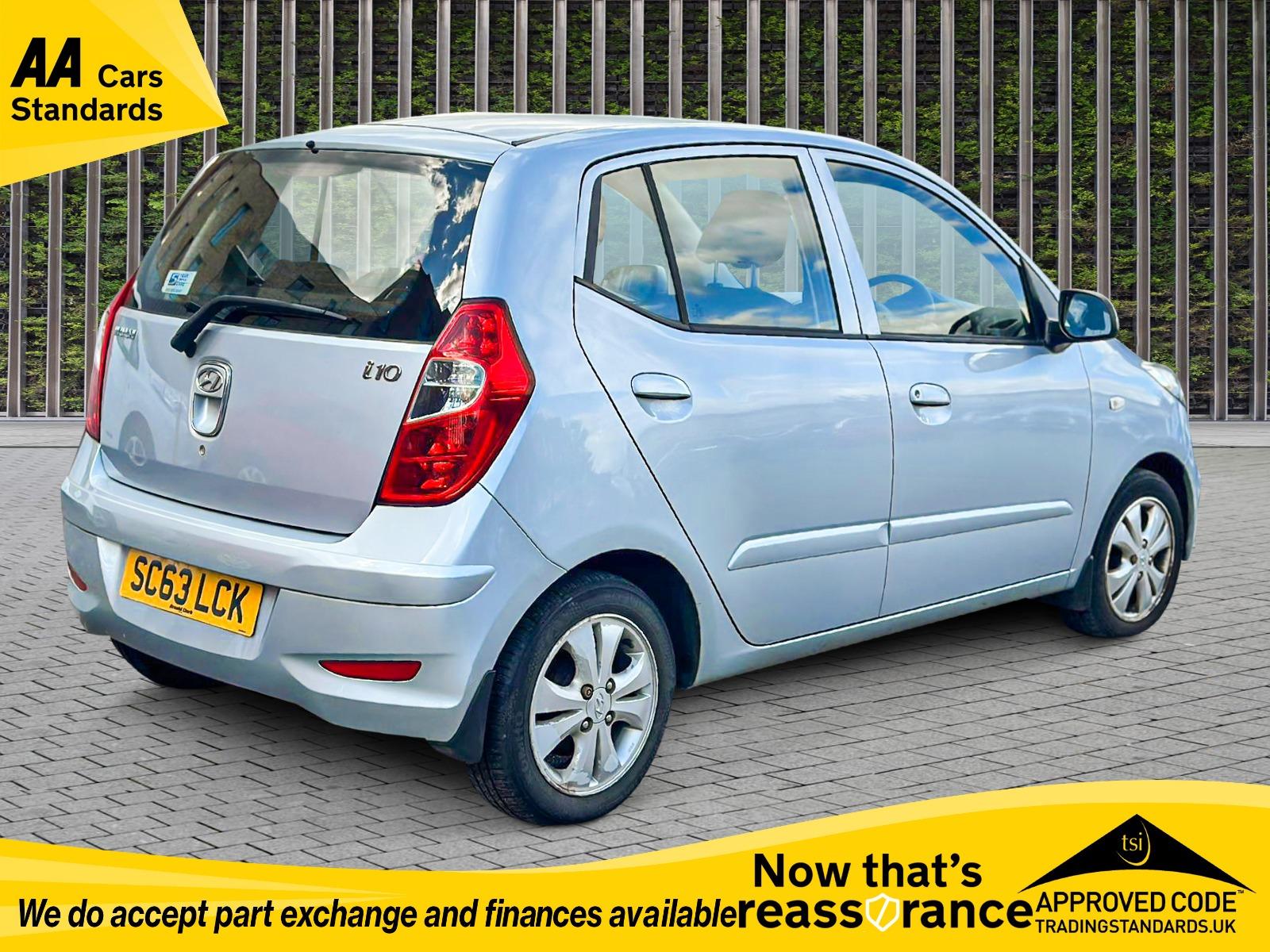 Hyundai i10 1.2 Active Hatchback 5dr Petrol Manual Euro 5 (85 bhp)