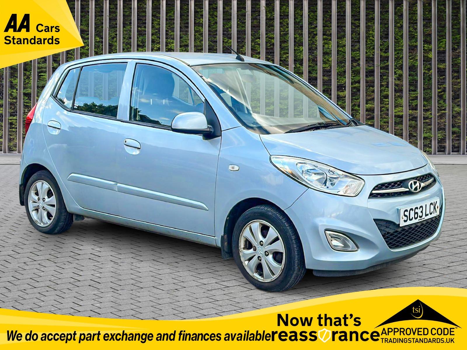 Hyundai i10 1.2 Active Hatchback 5dr Petrol Manual Euro 5 (85 bhp)