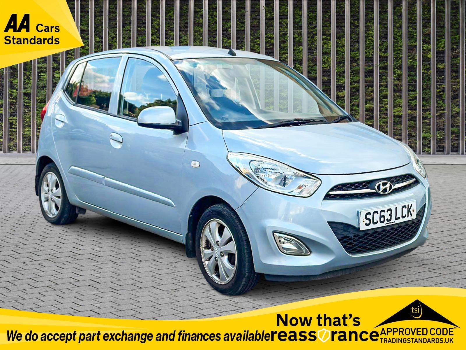 Hyundai i10 1.2 Active Hatchback 5dr Petrol Manual Euro 5 (85 bhp)