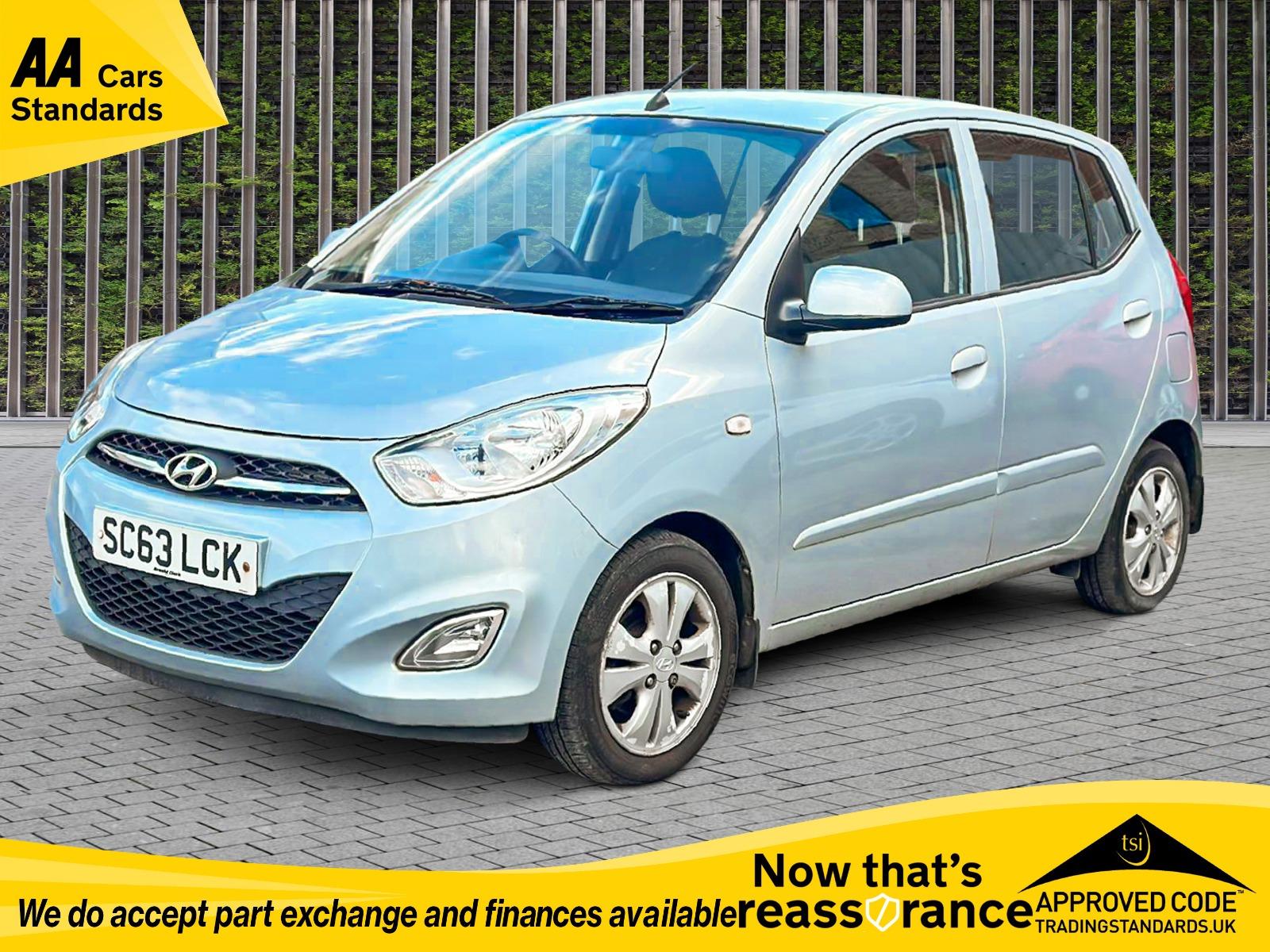 Hyundai i10 1.2 Active Hatchback 5dr Petrol Manual Euro 5 (85 bhp)