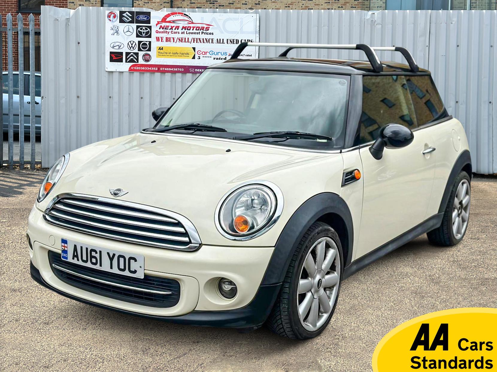 MINI Hatch 1.6 Cooper Hatchback 3dr Petrol Manual Euro 5 (s/s) (122 ps)