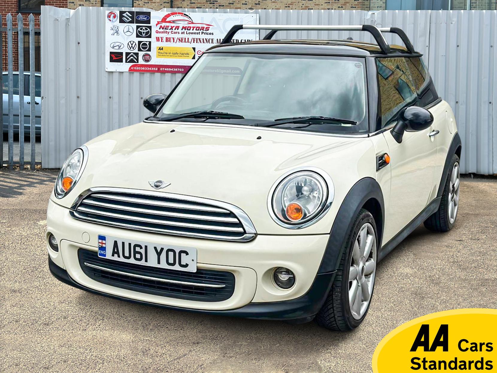 MINI Hatch 1.6 Cooper Hatchback 3dr Petrol Manual Euro 5 (s/s) (122 ps)