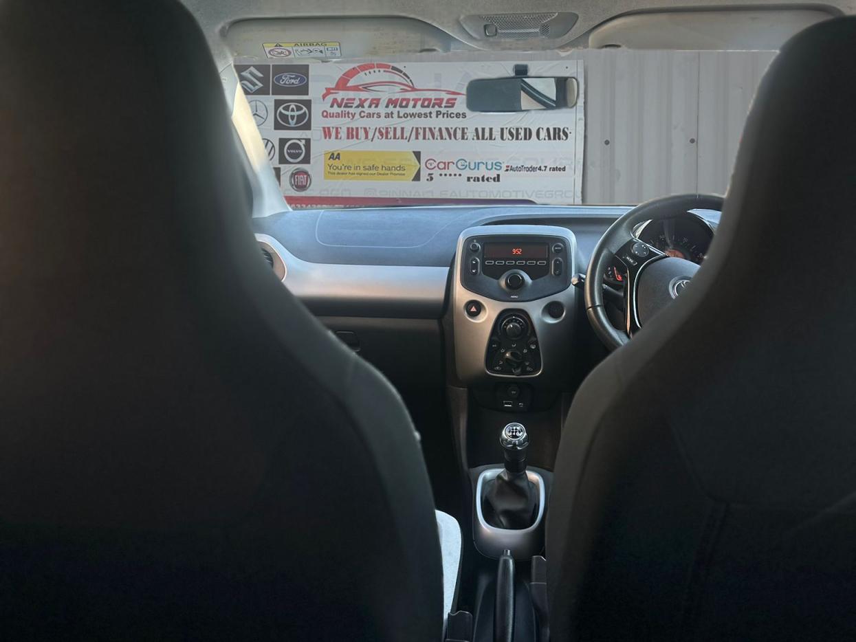 Toyota AYGO 1.0 VVT-i x-play Hatchback 5dr Petrol Manual Euro 6 (68 ps)