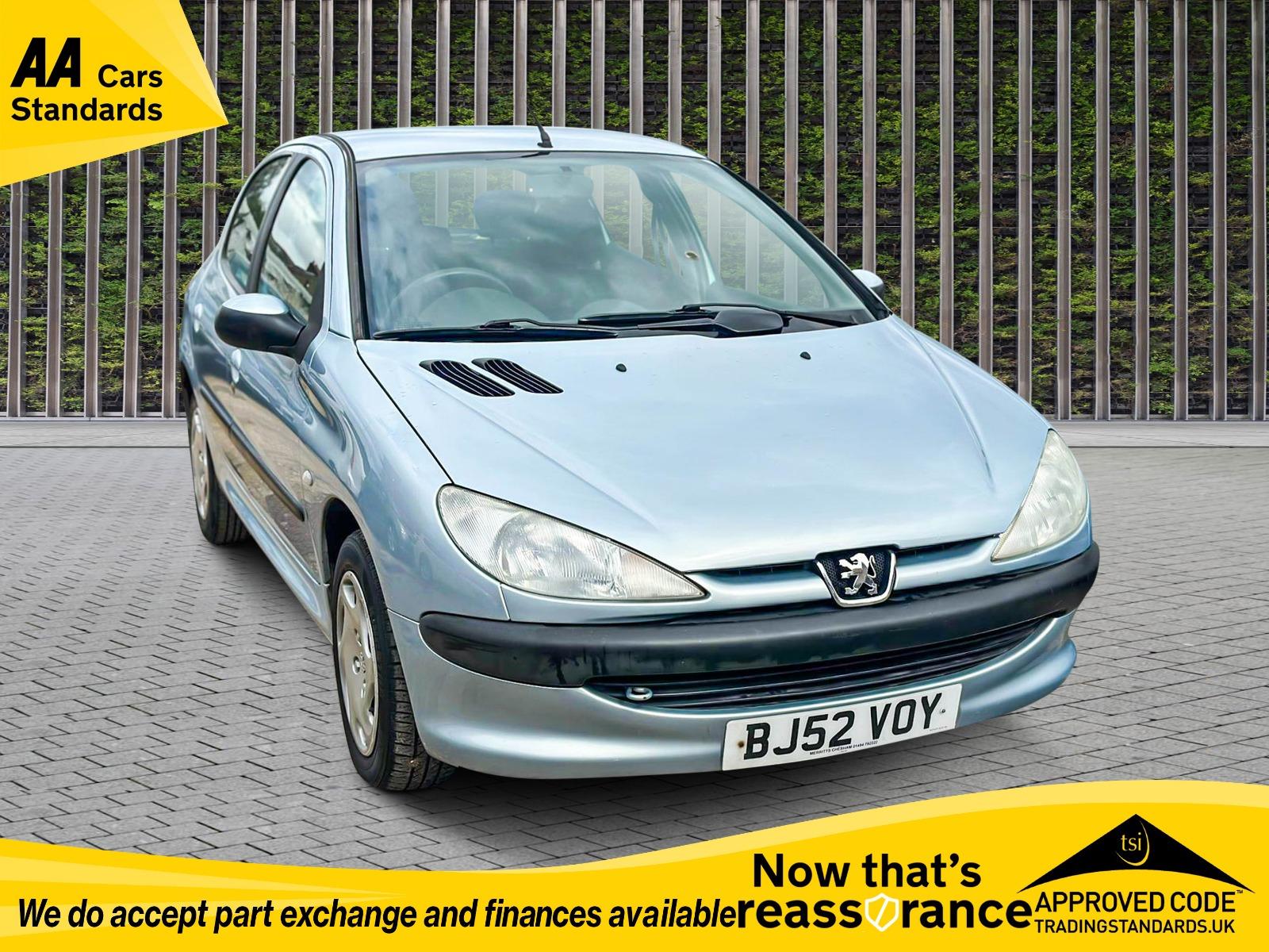 Peugeot 206 1.4 Look Hatchback 5dr Petrol Manual (a/c) (149 g/km, 75 bhp)