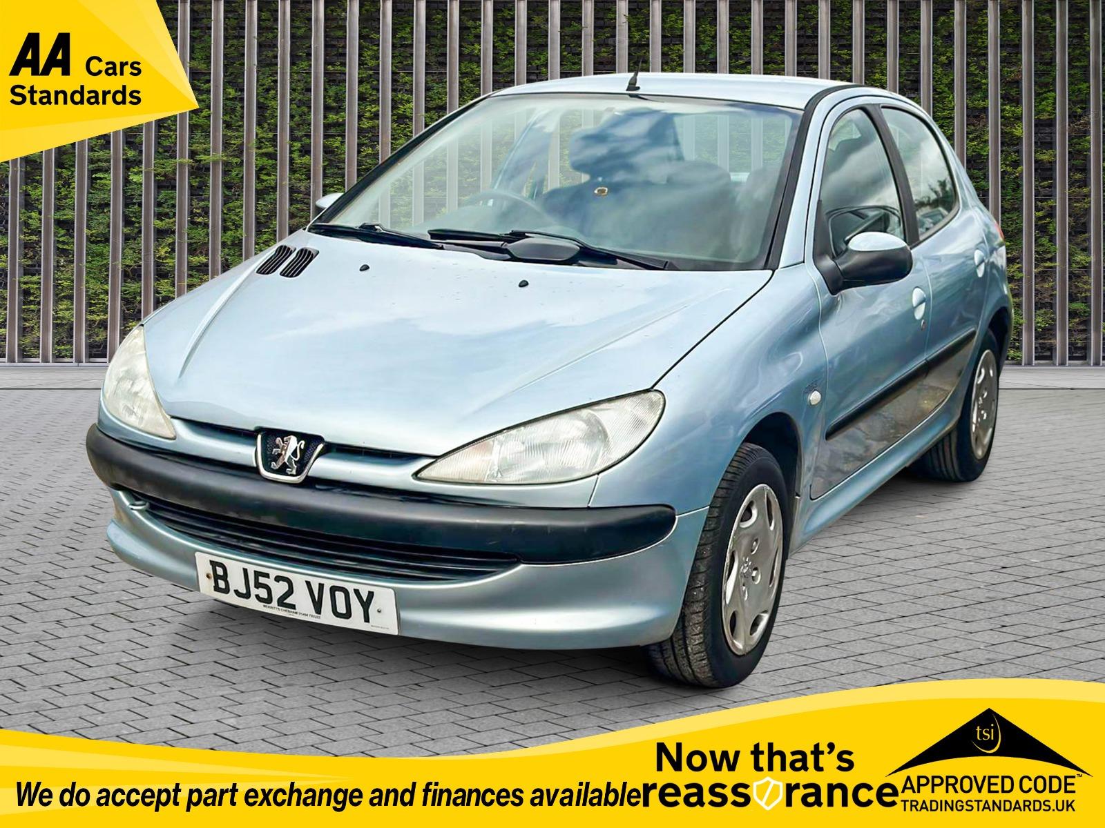 Peugeot 206 1.4 Look Hatchback 5dr Petrol Manual (a/c) (149 g/km, 75 bhp)