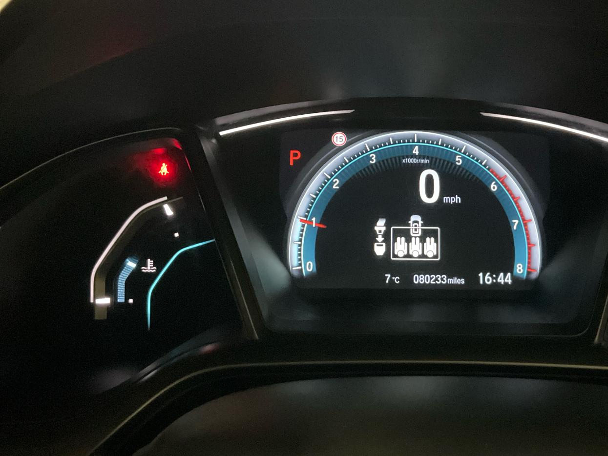 Honda Civic 1.0 VTEC Turbo SR Hatchback 5dr Petrol CVT Euro 6 (s/s) (129 ps)