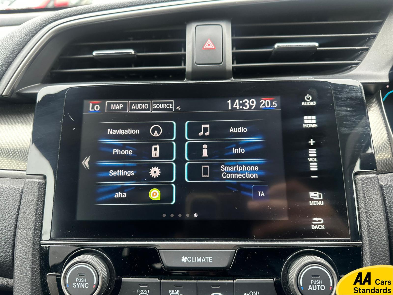 Honda Civic 1.0 VTEC Turbo SR Hatchback 5dr Petrol CVT Euro 6 (s/s) (129 ps)