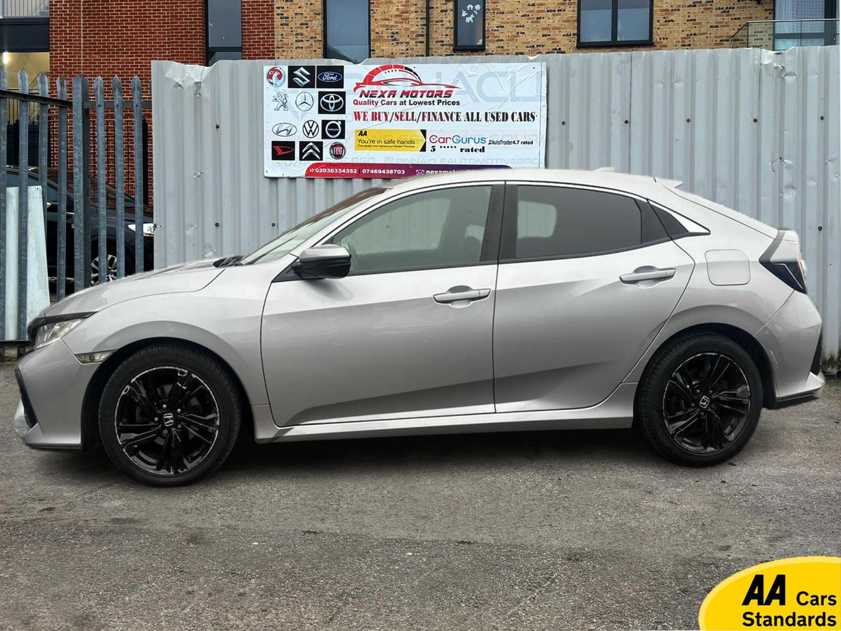 Honda Civic 1.0 VTEC Turbo SR Hatchback 5dr Petrol CVT Euro 6 (s/s) (129 ps)