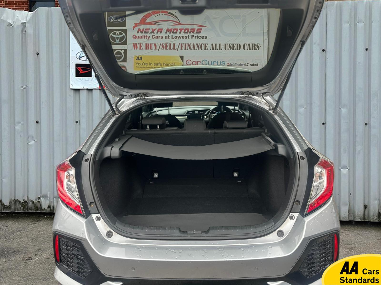 Honda Civic 1.0 VTEC Turbo SR Hatchback 5dr Petrol CVT Euro 6 (s/s) (129 ps)