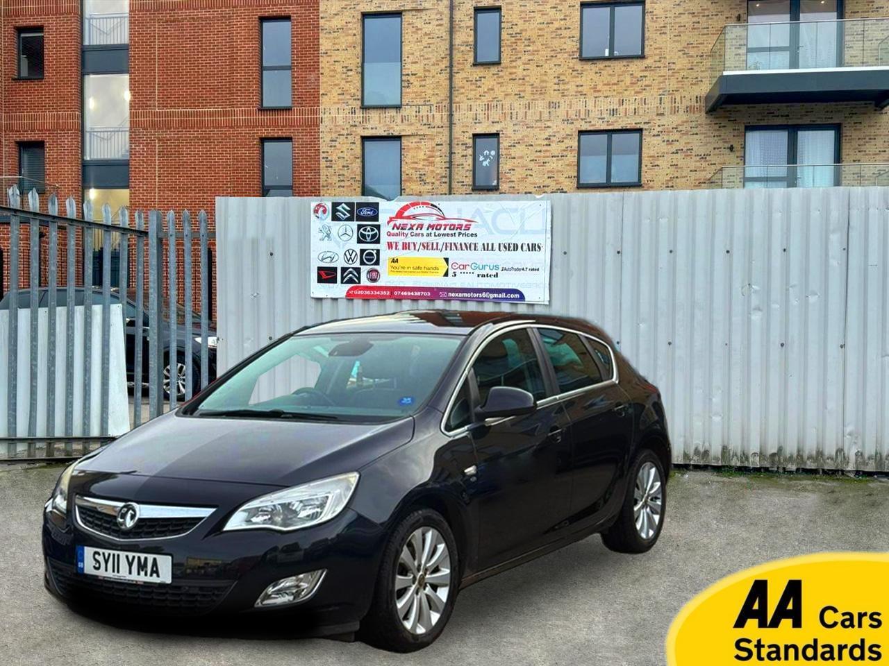 Vauxhall Astra 1.6 16v Elite Hatchback 5dr Petrol Manual Euro 5 (115 ps)