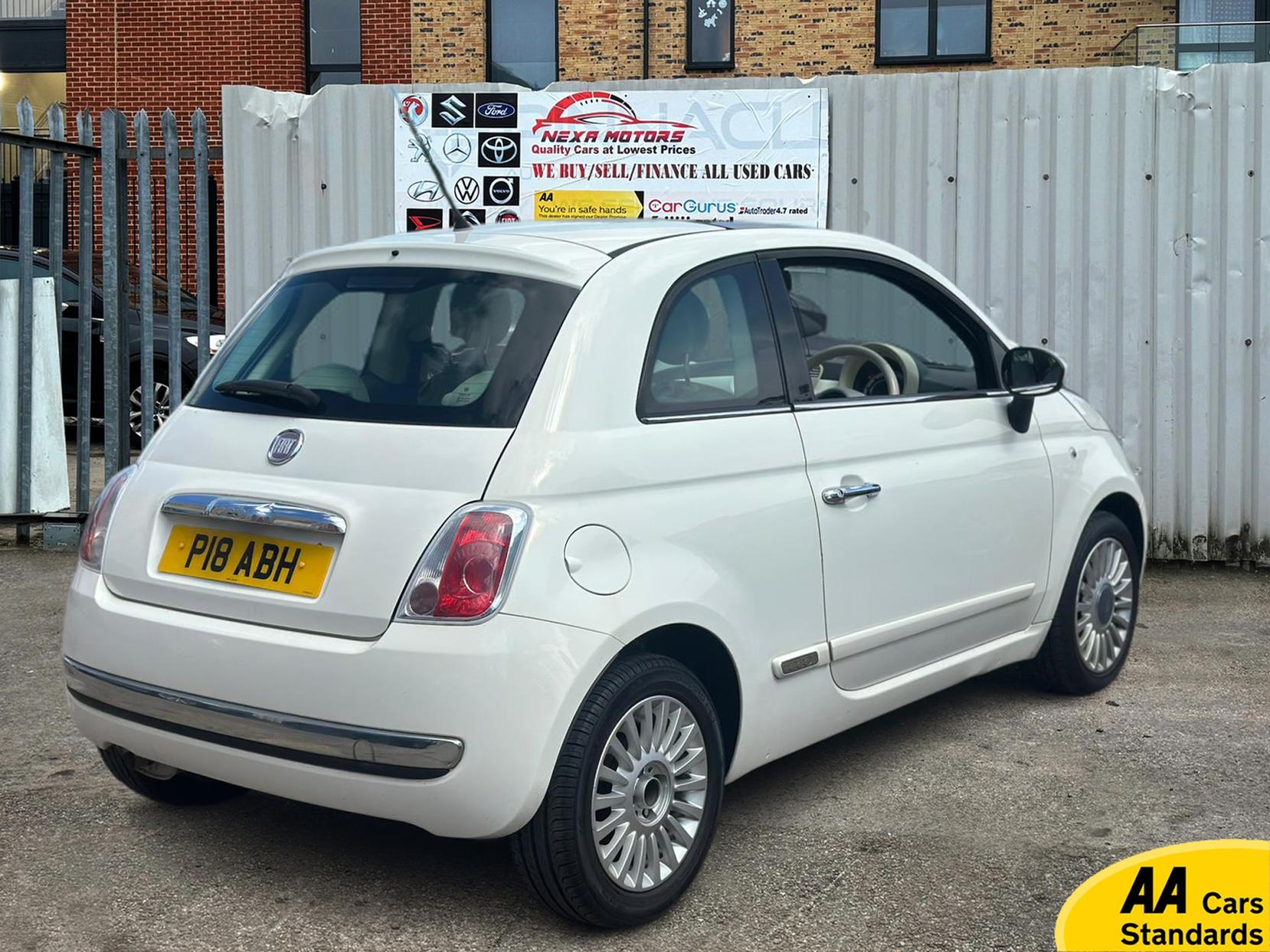 Fiat 500 1.2 Lounge Hatchback 3dr Petrol Manual Euro 5 (s/s) (69 bhp)