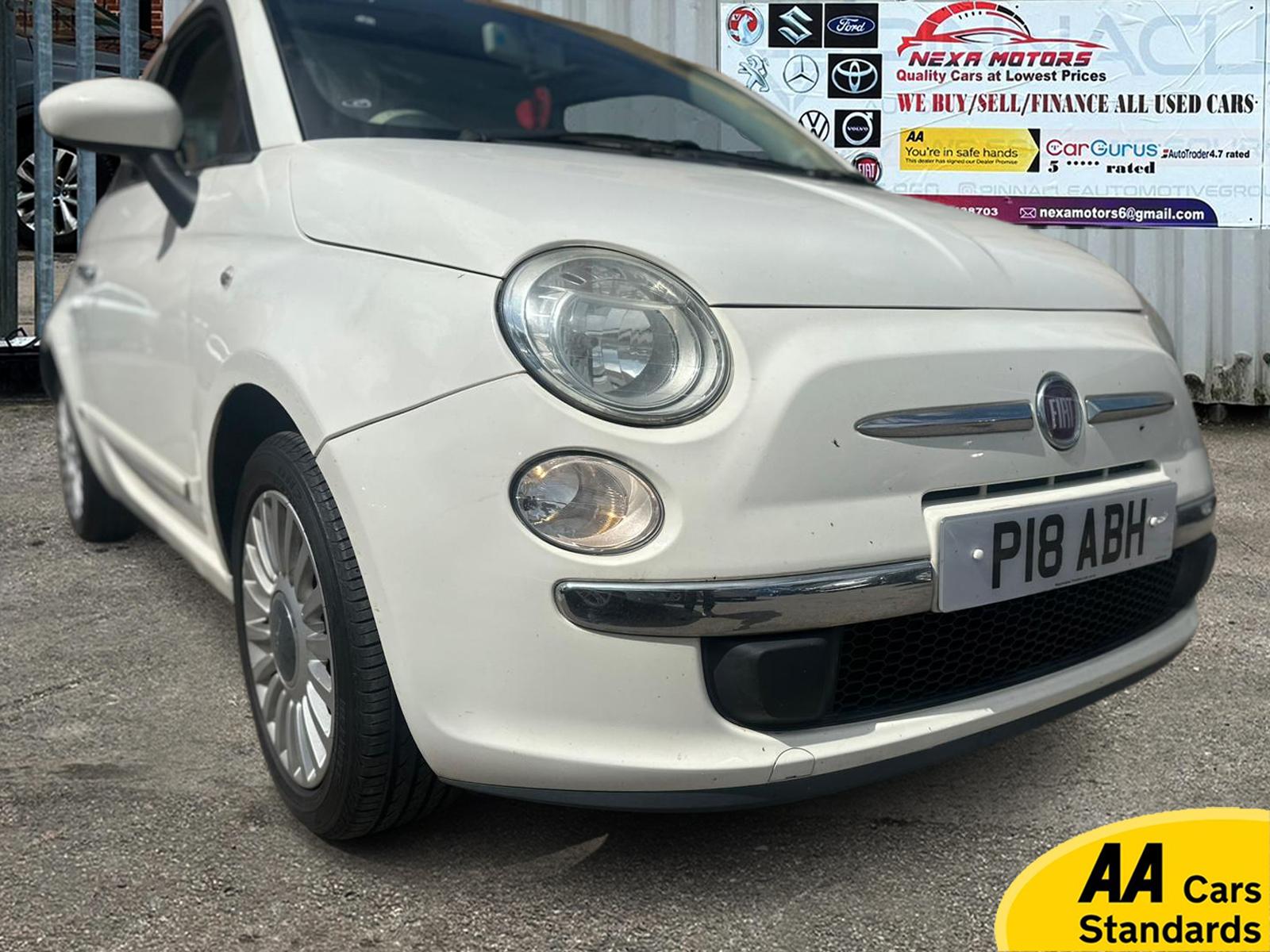 Fiat 500 1.2 Lounge Hatchback 3dr Petrol Manual Euro 5 (s/s) (69 bhp)