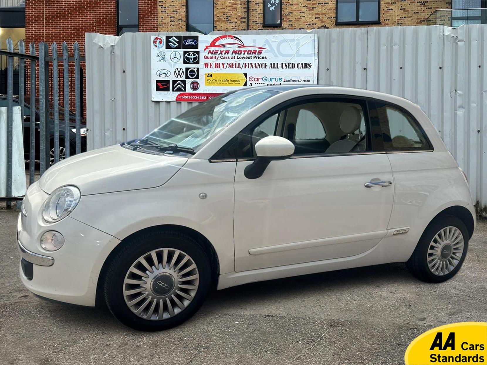 Fiat 500 1.2 Lounge Hatchback 3dr Petrol Manual Euro 5 (s/s) (69 bhp)