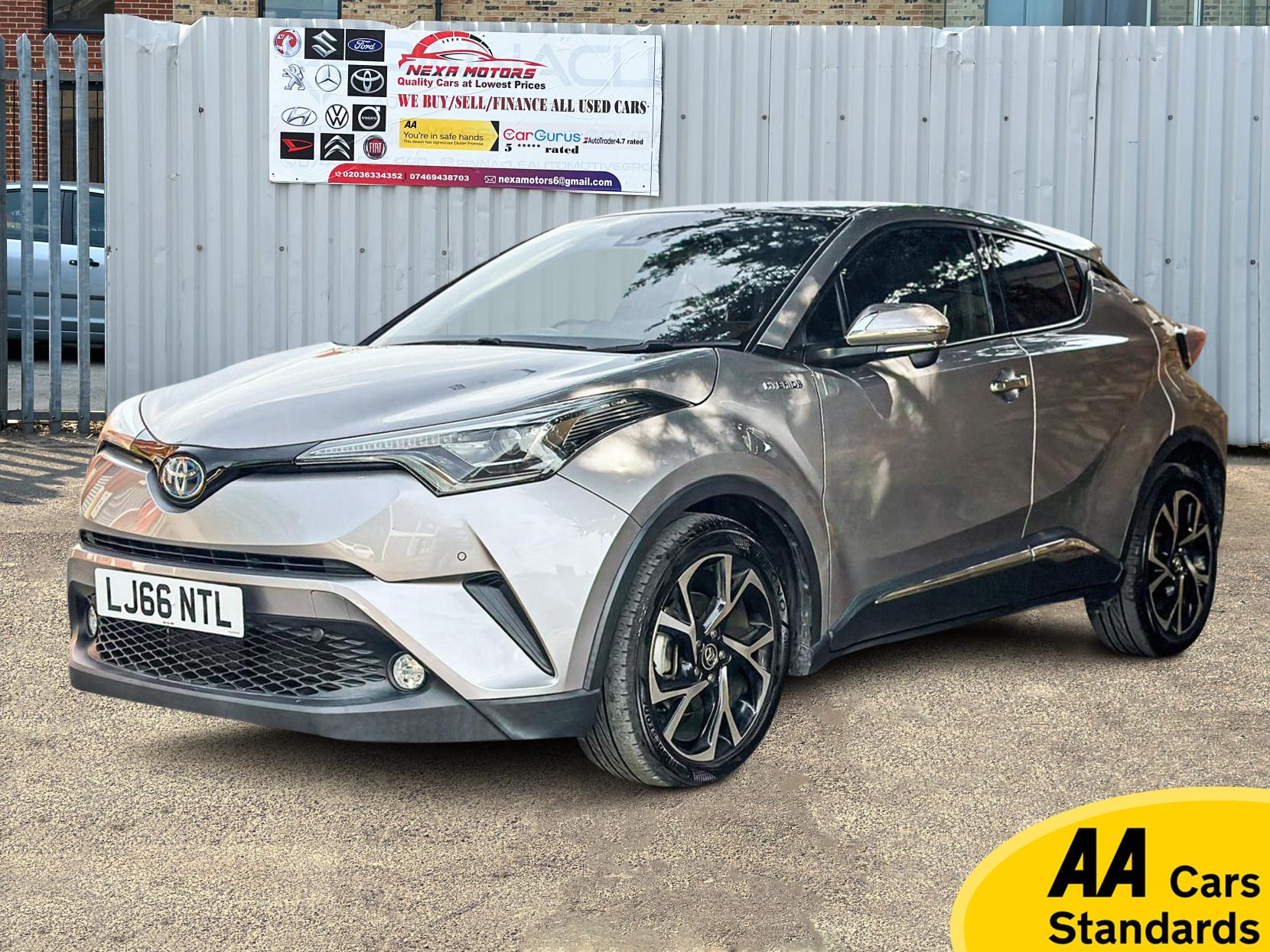 Toyota C-HR 1.8 VVT-h Excel SUV 5dr Petrol Hybrid CVT Euro 6 (s/s) (122 ps)