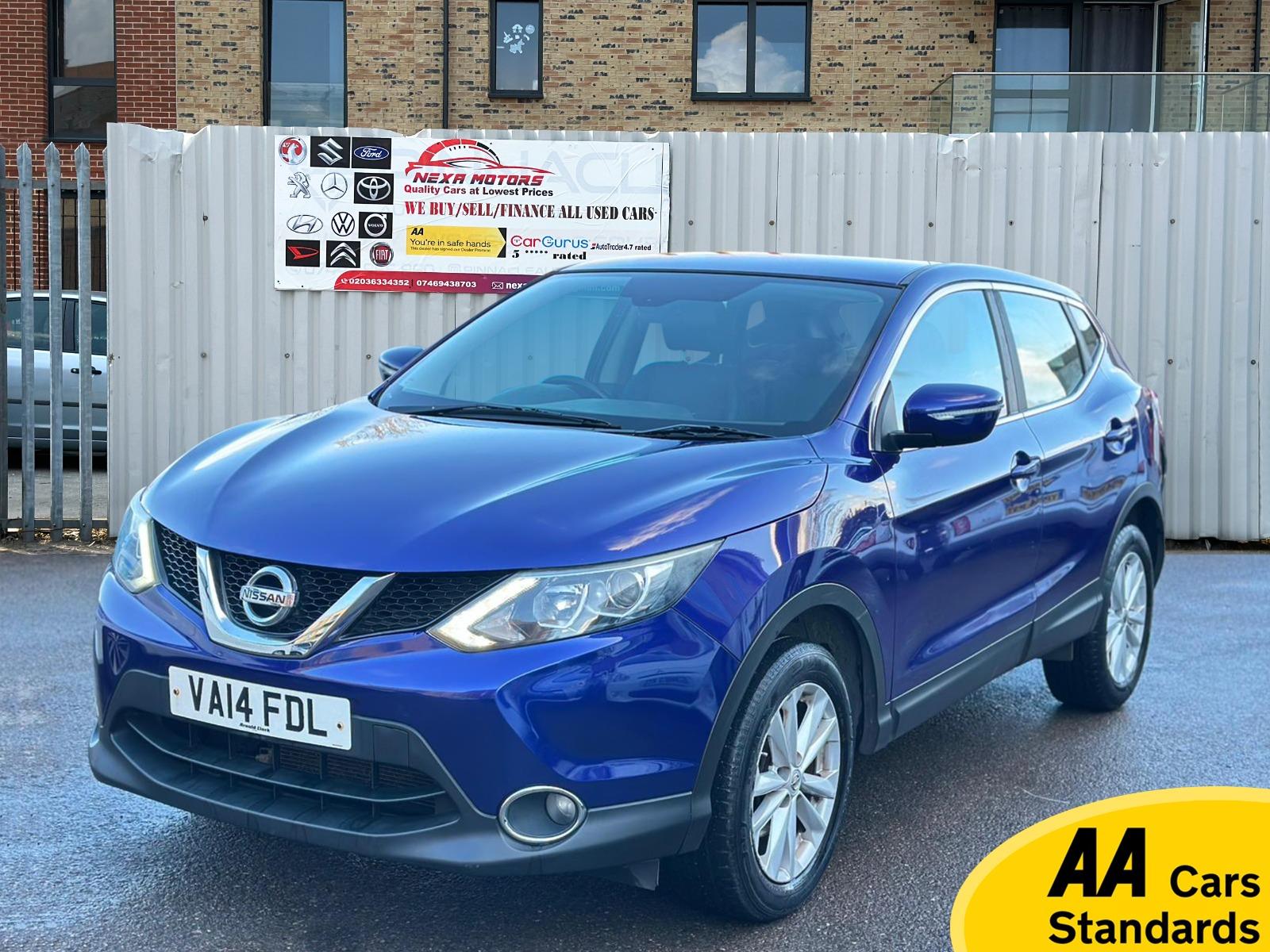 Nissan Qashqai 1.2 DIG-T Acenta SUV 5dr Petrol Manual 2WD Euro 5 (s/s) (115 ps)